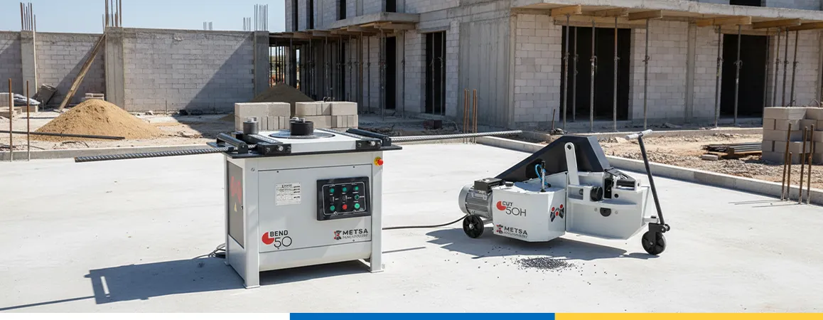 METSA Machinery: Precision Steel Cutting & Bending Machines for Reinforcement Works in the UAE