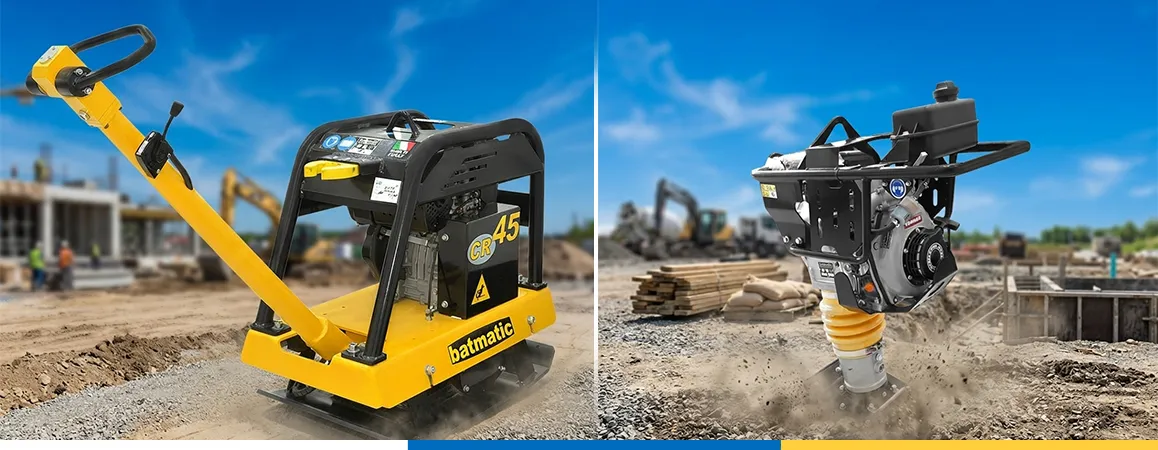 Plate Compactor vs Tamping Rammer: Which Compaction Equipment Does Your UAE Site Need?