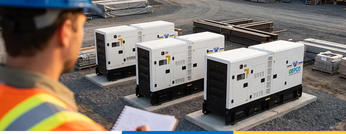 Diesel Generators for UAE Construction Sites: A Summer Buyer's Guide