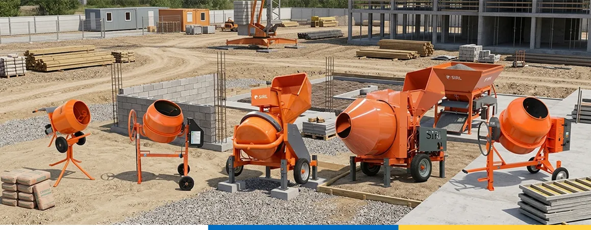 Best Concrete Mixer UAE 2026: Drum vs Pan vs Hand Mixer Guide